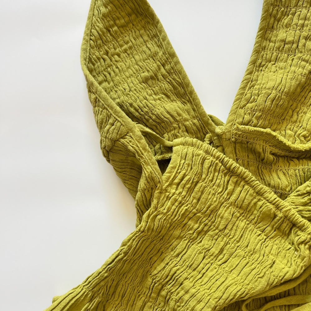 Free People Free-est Green Halter Top - XS - Picture 4 of 8